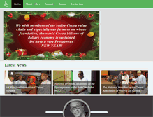 Tablet Screenshot of cancocoa.org